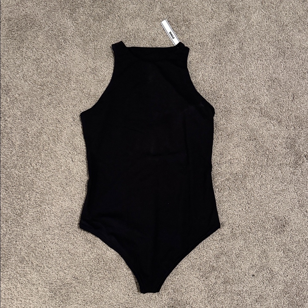 PINK Victoria's Secret Black Bodysuit